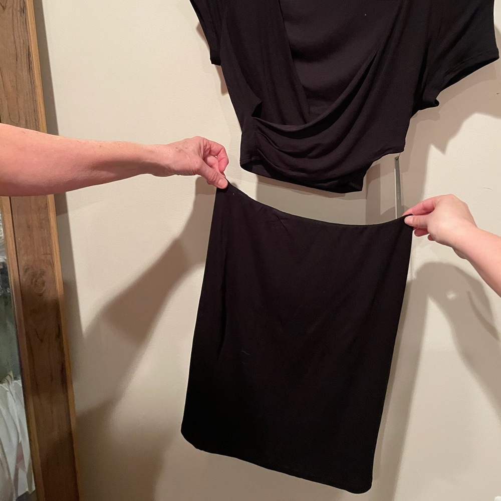 Top and skirt set